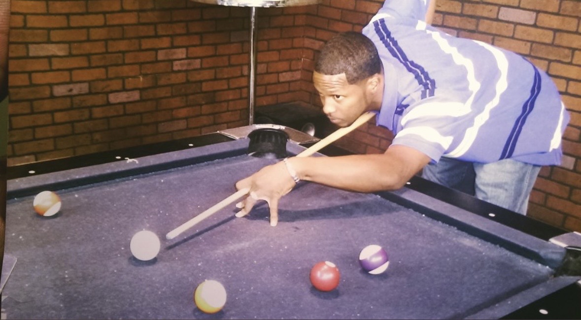 Playing pool inside The Final Cut